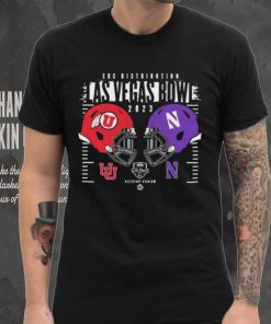 Las Vegas Bowl 2023 Northwestern Wildcats Vs Utah Utes Duel Helmet shirt