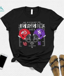 Las Vegas Bowl 2023 Northwestern Wildcats Vs Utah Utes Duel Helmet shirt