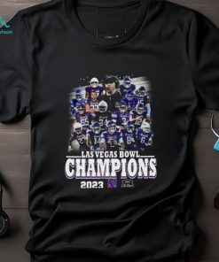 Las Vegas Bowl Champions 2023 Northwestern December 23, 2023 AT Allegiant Stadium In Paradise, Nevada T Shirt