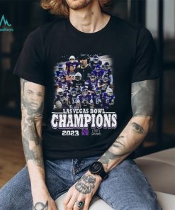 Las Vegas Bowl Champions 2023 Northwestern December 23, 2023 AT Allegiant Stadium In Paradise, Nevada T Shirt