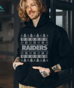 Las Vegas Raiders Holiday Christmas Tree T Shirt