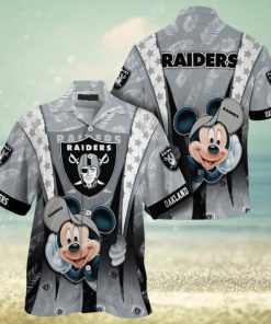 Las Vegas Raiders Mickey Mouse NFL Hawaiian Shirt