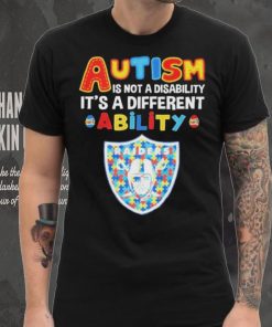 Las Vegas Raiders NFL Autism Is Not A Disability 2024 Shirt, hoodie, sweater, long sleeve and tank top Las Vegas Raiders NFL Autism Is Not A Disability 2024 Shirt