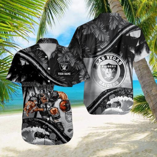 Las Vegas Raiders NFL Hawaiian Shirt Custom Name New Design For Fans