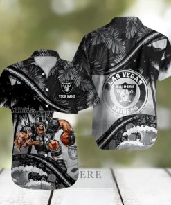 Las Vegas Raiders NFL Hawaiian Shirt Custom Name New Design For Fans