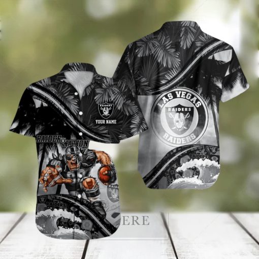 Las Vegas Raiders NFL Hawaiian Shirt Custom Name New Design For Fans