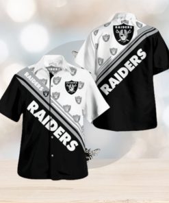 Las Vegas Raiders Standard Paradise Hawaiian Shirt, Raiders Gear