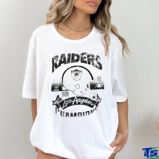 Las vegas raiders super bowl 1984 championship helmet retro shirt