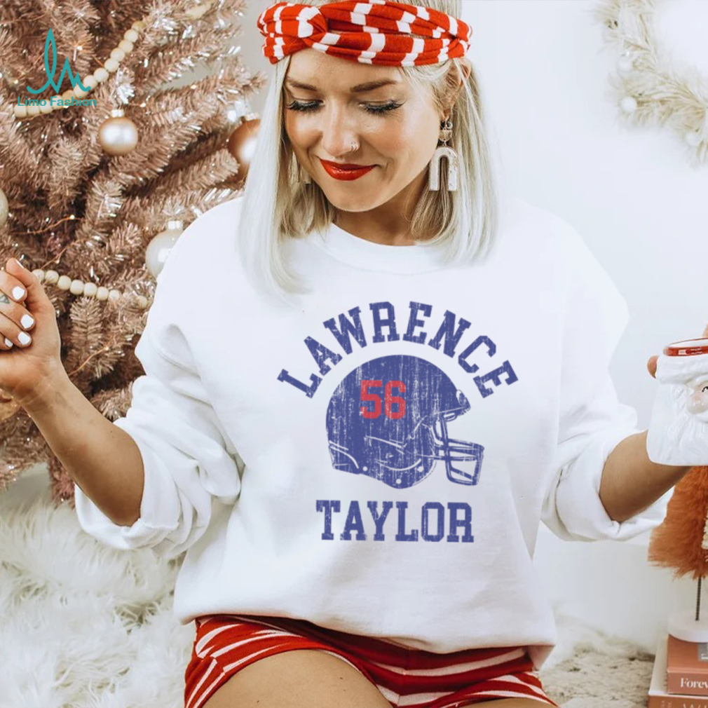 Lawrence Taylor New York G Helmet Font Shirt Lawrence Taylor New York G Helmet Font Shirt