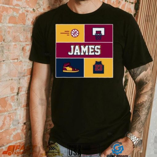 LeBron James 23 Cleveland Cavaliers T Shirt