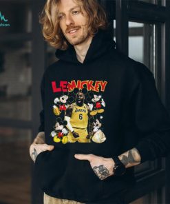 LeBron James LeMickey graphic shirt