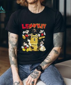 LeBron James LeMickey graphic shirt