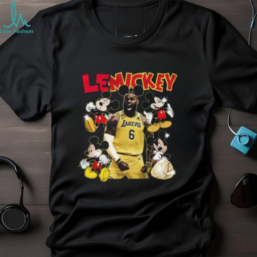 LeBron James LeMickey graphic shirt