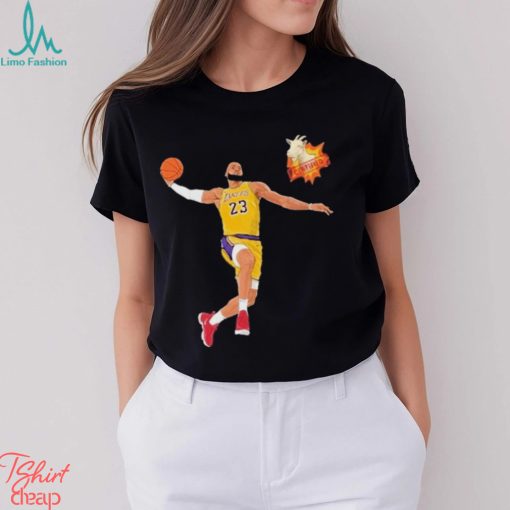Lebron James Certified Goat 2023 T  shirt