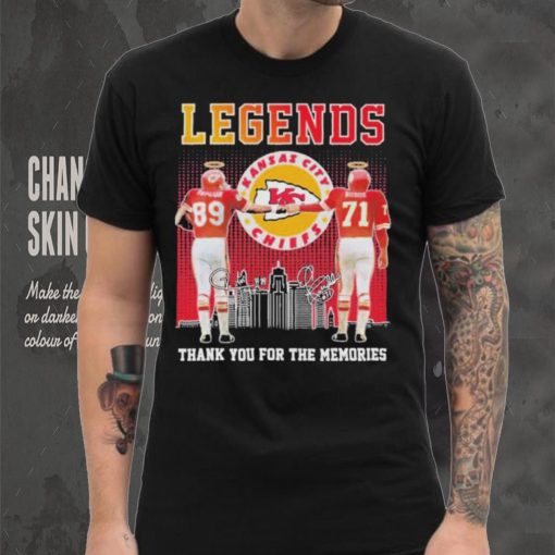 Legends Kansas City Chiefs Taylor And Budde Thank You For The Memories T Shirt