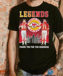 Legends Kansas City Chiefs Taylor And Budde Thank You For The Memories T Shirt