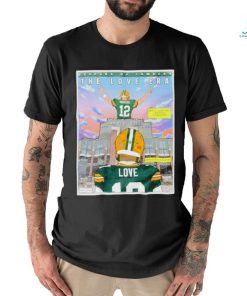 Legennds of lambeau the love era comic shirt