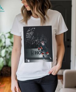 Leo Carlsson Anaheim Ducks NHL Debut and 1st Goal Shirt