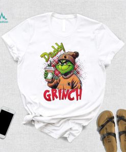 Leopard Daddy Grinch Xmas Shirt