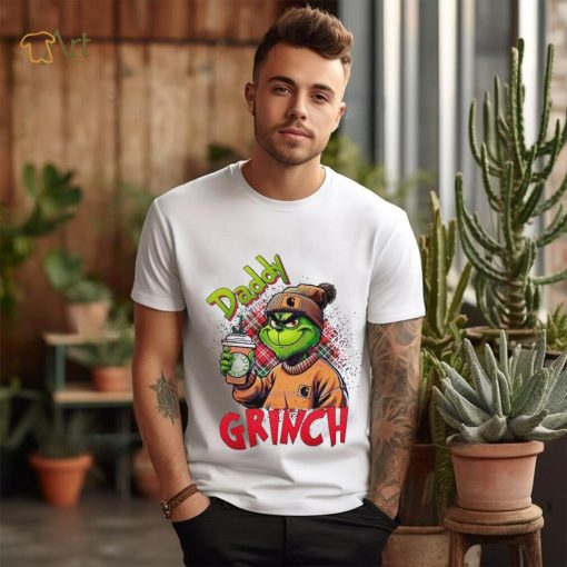 Leopard Daddy Grinch Xmas Shirt