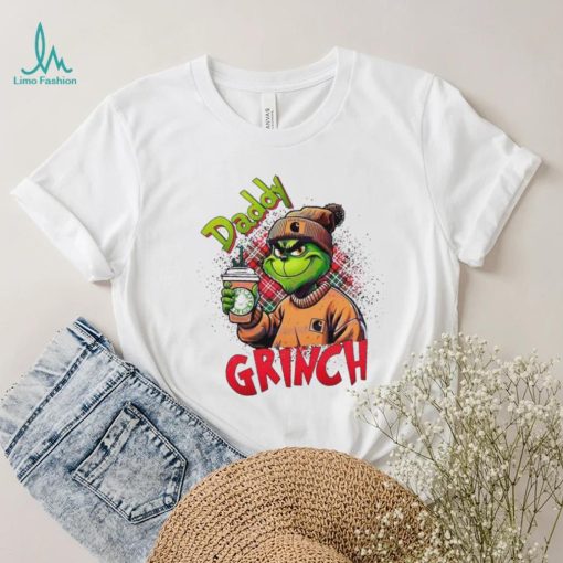 Leopard Daddy Grinch Xmas Shirt