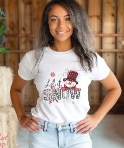 Let It Snow Christmas T Shirt