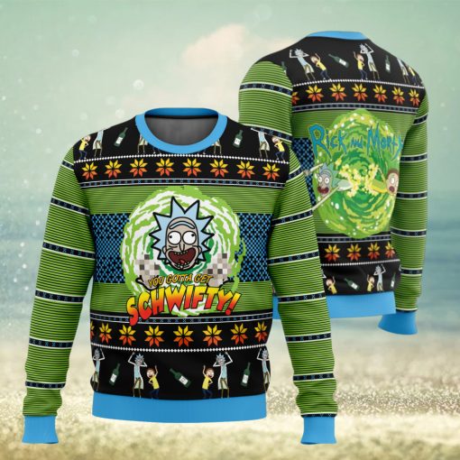 Let’s Get Schwifty! Rick and Morty Ugly Christmas Sweater