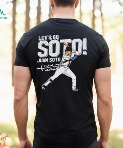 Let’s go Juan Soto New York Yankees signature retro shirt