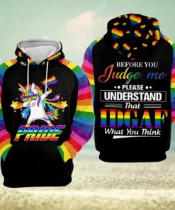 Lgbt Before You Judge Me 3d All Over Print Hoodie