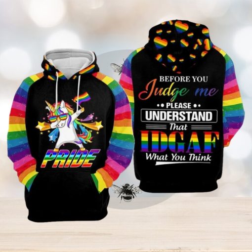 Lgbt Before You Judge Me 3d All Over Print Hoodie