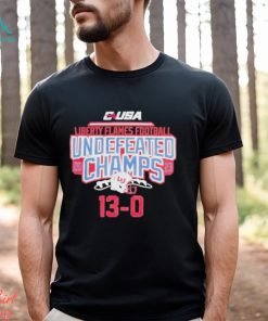 Liberty Flames Football Undefeated Champs 2023 13 0 T Shirt