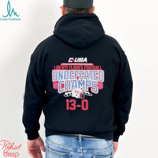 Liberty Flames Football Undefeated Champs 2023 13 0 T Shirt