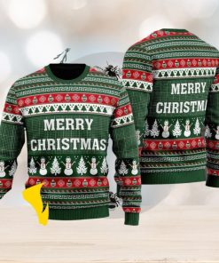 Light Up Merry Christmas Ugly Sweater 3D