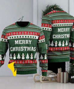 Light Up Merry Christmas Ugly Sweater 3D