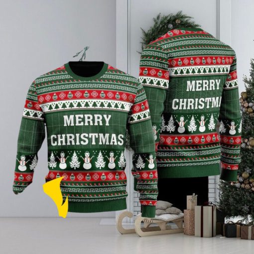 Light Up Merry Christmas Ugly Sweater 3D