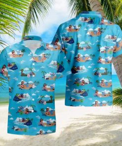 Lilo And Stitch Hawaiian Shirt Island Pattern Disney Birthday Gift For Adults