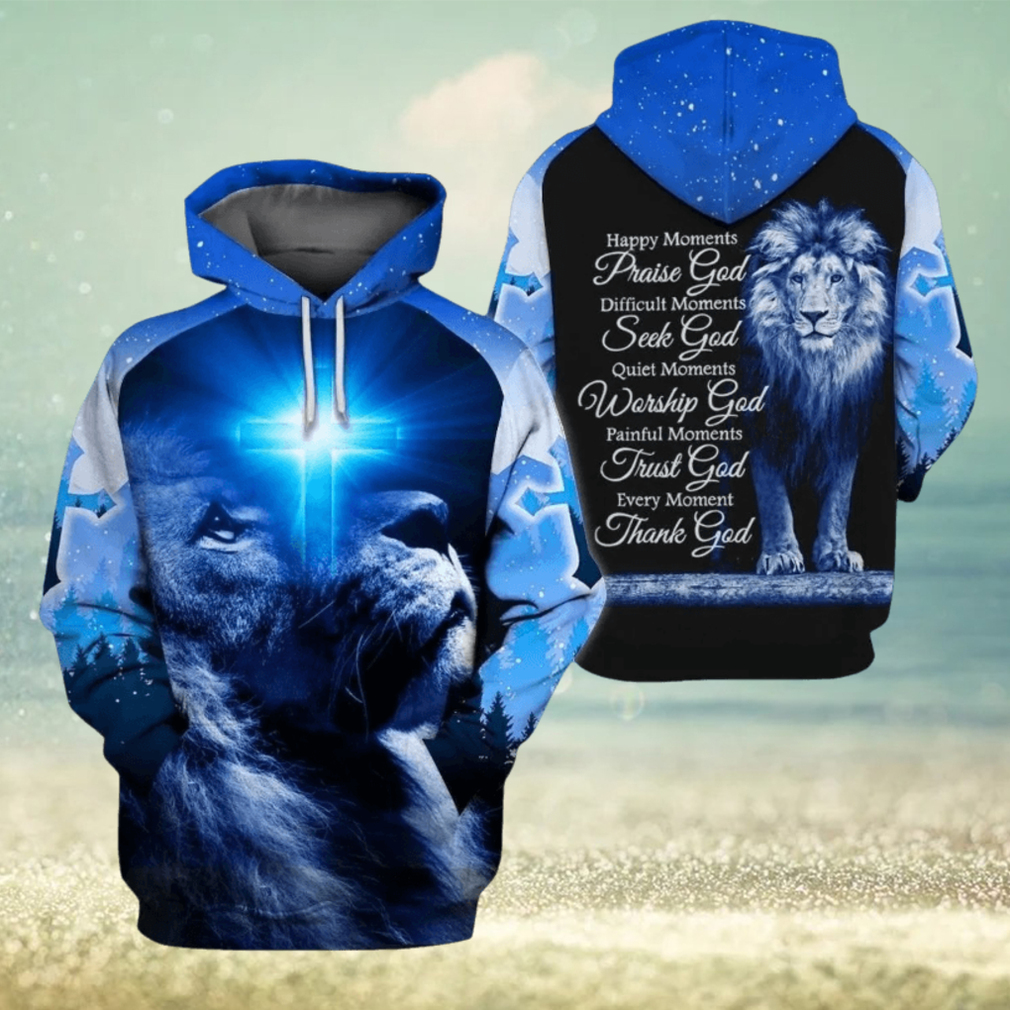 Lion 2024 print hoodie