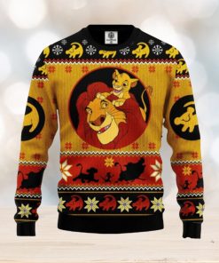 Lion King Simba Ugly Christmas Sweater For Men Women