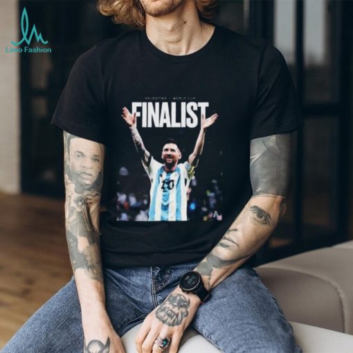 Lionel Messi Argentina National Team Champion World Cup Vintage Shirt