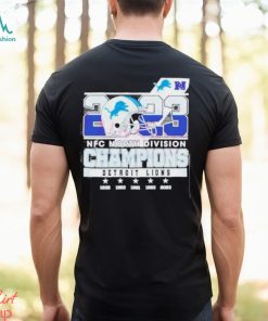 Lions 2023 NFC North Division Champions Shirt
