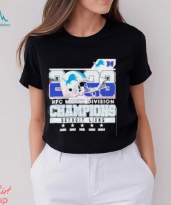 Lions 2023 NFC North Division Champions Shirt, hoodie, sweater, long sleeve and tank top Lions 2023 NFC North Division Champions Shirt