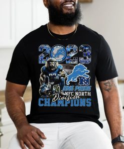 Lions 2023 One Pride NFC North Division Champions Shirt