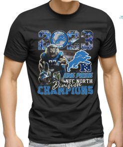 Lions 2023 One Pride NFC North Division Champions Shirt
