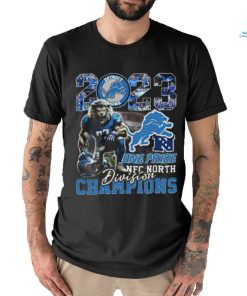 Lions 2023 One Pride NFC North Division Champions Shirt