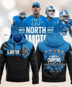 Lions Champs NFC North It’s A Lock Black Hoodie Combo