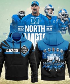 Lions Champs NFC North It’s A Lock Black Hoodie Combo