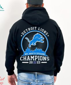Lions Football City Logo NFC North Division Champions 2023 Shirt