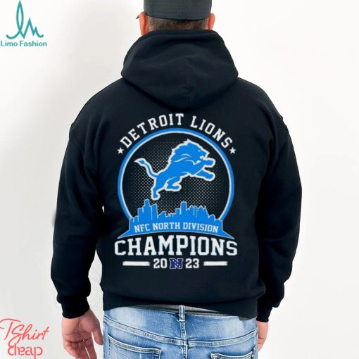 Lions Football City Logo NFC North Division Champions 2023 Shirt
