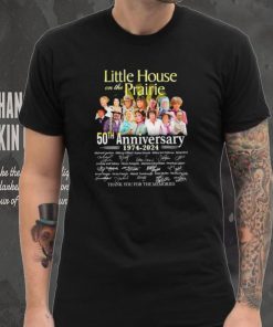Little House on the Prairie 1974 2024 thank you for the memories signatures shirt