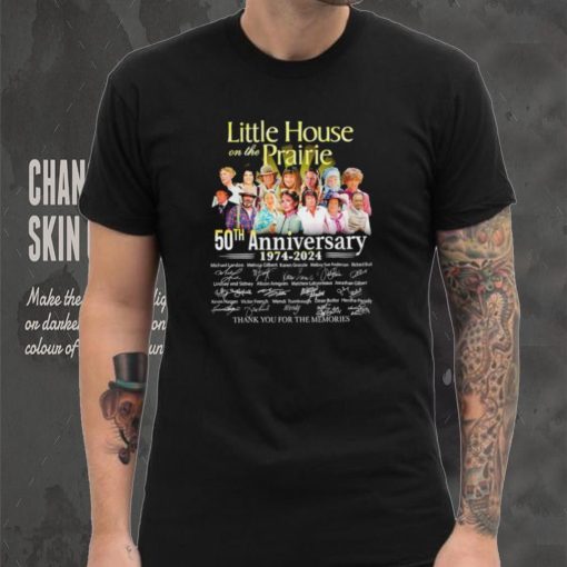 Little House on the Prairie 1974 2024 thank you for the memories signatures shirt